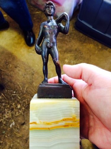 Photo of David. Souvenir Monument.