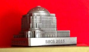 SBCS 2015 Commemorative, Orlando City Hall, pewter, Height 2 1/4