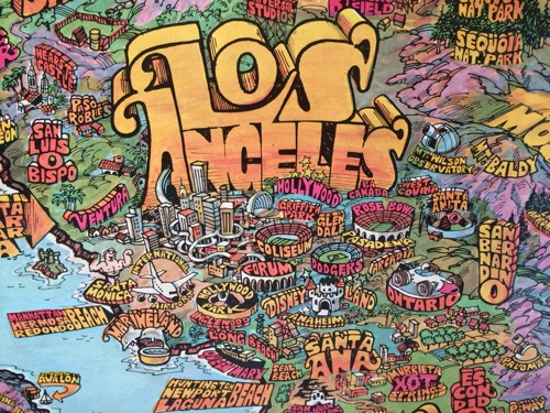 Photo of Los Angeles Map